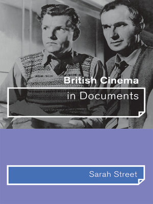 cover image of British Cinema in Documents